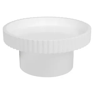 Blythe Footed Bowl - Small White by Cafe Lighting and Living, a Vases & Jars for sale on Style Sourcebook