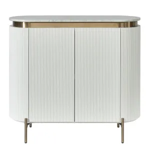 Demarco Cabinet - White by Cafe Lighting and Living, a Sideboards, Buffets & Trolleys for sale on Style Sourcebook