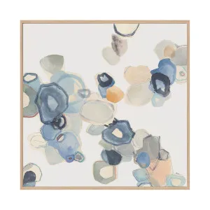 Deep Water Canvas Painting by Cafe Lighting and Living, a Painted Canvases for sale on Style Sourcebook