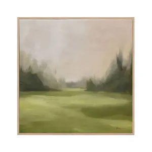 Green Meadows Canvas Painting by Cafe Lighting and Living, a Painted Canvases for sale on Style Sourcebook