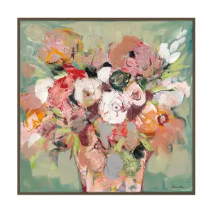 In Bloom Canvas Painting by Cafe Lighting and Living, a Painted Canvases for sale on Style Sourcebook