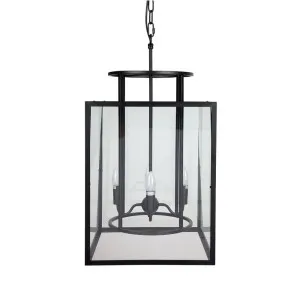 Concord Pendant - Large Black by Cafe Lighting and Living, a Pendant Lighting for sale on Style Sourcebook