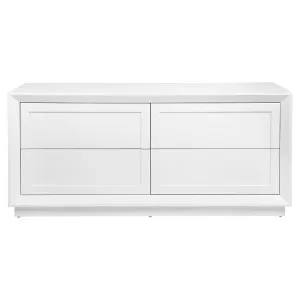 Balmain 4 Drawer Chest - White by Cafe Lighting and Living, a Dressers & Chests of Drawers for sale on Style Sourcebook