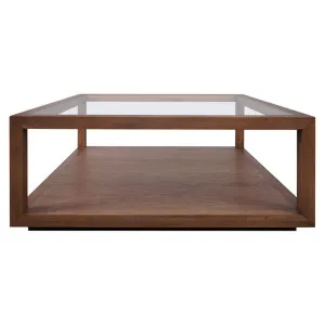 Sadie Square Coffee Table - Walnut by Cafe Lighting and Living, a Coffee Table for sale on Style Sourcebook
