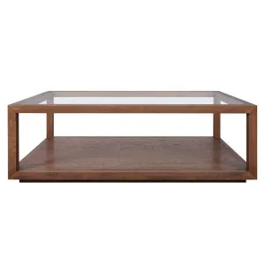 Sadie Rectangle Coffee Table - Walnut by Cafe Lighting and Living, a Coffee Table for sale on Style Sourcebook