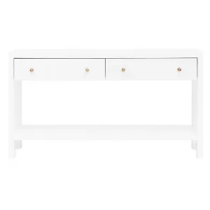 Ariana Console Table - White by Cafe Lighting and Living, a Console Table for sale on Style Sourcebook