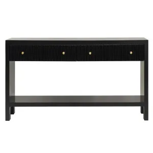 Ariana Console Table - Black by Cafe Lighting and Living, a Console Table for sale on Style Sourcebook