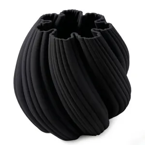 Grace Porcelain Decorative Vase - Large Black by Cafe Lighting and Living, a Decor for sale on Style Sourcebook