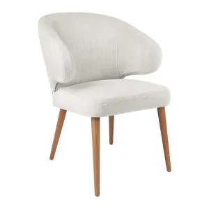 Harlow Natural Dining Chair - Natural Linen by Cafe Lighting and Living, a Dining Chairs for sale on Style Sourcebook