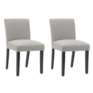 Christie Dining Chair Set of 2 - Taupe by Cafe Lighting and Living, a Dining Chairs for sale on Style Sourcebook