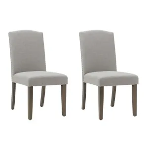 Lethbridge Dining Chair Set of 2 - Taupe by Cafe Lighting and Living, a Dining Chairs for sale on Style Sourcebook