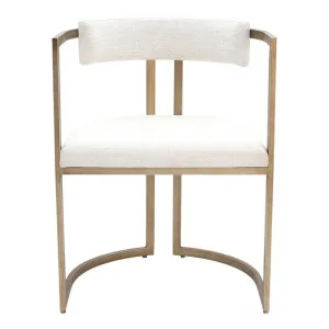 Dino Dining Chair - Natural Linen by Cafe Lighting and Living, a Dining Chairs for sale on Style Sourcebook