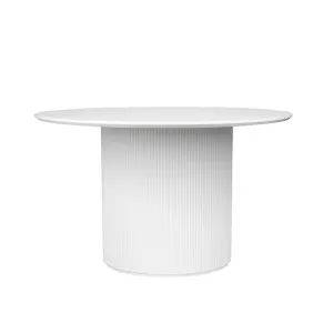 Arlo Round Dining Table - 1.2m White by Cafe Lighting and Living, a Dining Tables for sale on Style Sourcebook
