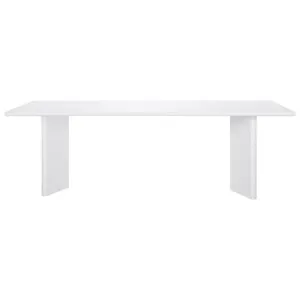 Montauk Dining Table - 2.4m White by Cafe Lighting and Living, a Dining Tables for sale on Style Sourcebook