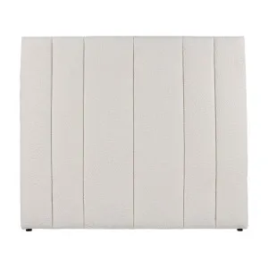 Soho Double Bedhead - White Boucle by Cafe Lighting and Living, a Bed Heads for sale on Style Sourcebook
