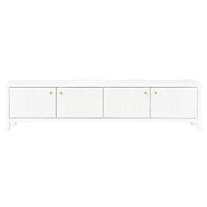 Ariana Entertainment Unit - Large White by Cafe Lighting and Living, a Entertainment Units & TV Stands for sale on Style Sourcebook