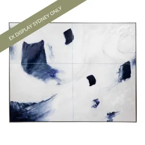 Moving Moments Oil On Canvas Painting - OUTLET NSW by Cafe Lighting and Living, a Painted Canvases for sale on Style Sourcebook
