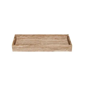 Odin Tray - Small Travertine - OUTLET NSW by Cafe Lighting and Living, a Trays for sale on Style Sourcebook