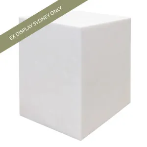 Hendrix Alabaster Side Table - OUTLET NSW by Cafe Lighting and Living, a Side Table for sale on Style Sourcebook