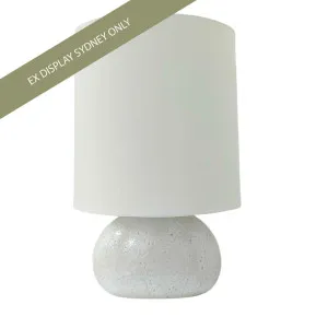 Castara Table Lamp - White - OUTLET NSW by Cafe Lighting and Living, a Table & Bedside Lamps for sale on Style Sourcebook