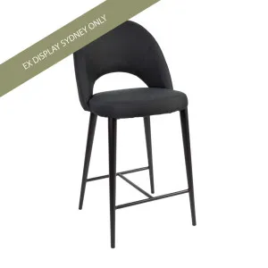 Austin Kitchen Stool - Black - OUTLET NSW by Cafe Lighting and Living, a Bar Stools for sale on Style Sourcebook