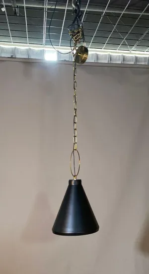 Bergen Pendant - Medium Black - OUTLET NSW by Cafe Lighting and Living, a Pendant Lighting for sale on Style Sourcebook