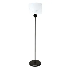 Saratoga Floor Lamp - Black by Cafe Lighting and Living, a Floor Lamps for sale on Style Sourcebook