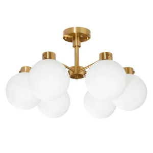 Dylan Flush Mount by Cafe Lighting and Living, a Fixed Lights for sale on Style Sourcebook