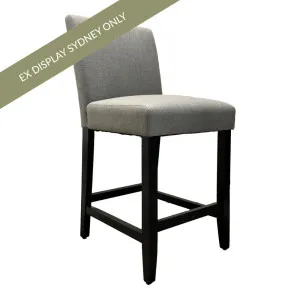 Christie Kitchen Stool- Slate Grey - OUTLET NSW by Cafe Lighting and Living, a Bar Stools for sale on Style Sourcebook