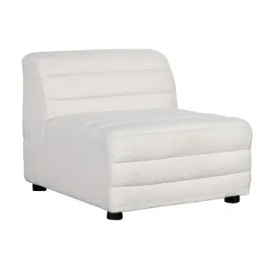 Colorado Occasional Chair - White Boucle by Cafe Lighting and Living, a Chairs for sale on Style Sourcebook