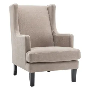 Gable Occasional Chair - Beige Chenille by Cafe Lighting and Living, a Chairs for sale on Style Sourcebook