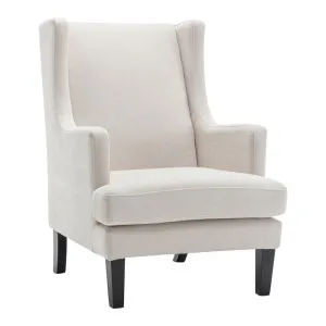 Gable Occasional Chair - Pearl Chenille by Cafe Lighting and Living, a Chairs for sale on Style Sourcebook