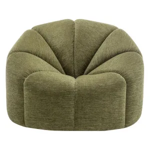 Avalon Occasional Chair - Olive Chenille by Cafe Lighting and Living, a Chairs for sale on Style Sourcebook