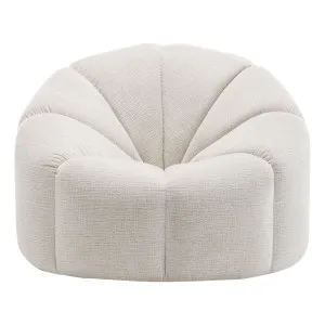 Avalon Occasional Chair - Cream Chenille by Cafe Lighting and Living, a Chairs for sale on Style Sourcebook