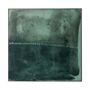 Deep Greens Oil On Canvas Painting by Cafe Lighting and Living, a Painted Canvases for sale on Style Sourcebook