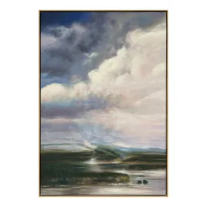 Fresh Air Oil On Canvas Painting by Cafe Lighting and Living, a Painted Canvases for sale on Style Sourcebook