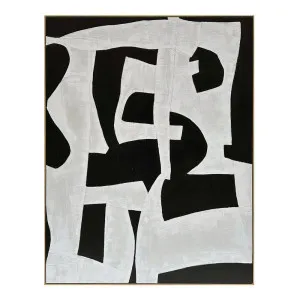 Mindfulness Oil On Canvas Painting by Cafe Lighting and Living, a Painted Canvases for sale on Style Sourcebook