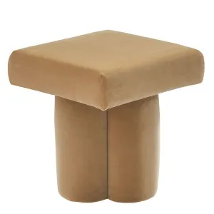 Ace Stool - Ochre Velvet by Cafe Lighting and Living, a Ottomans for sale on Style Sourcebook