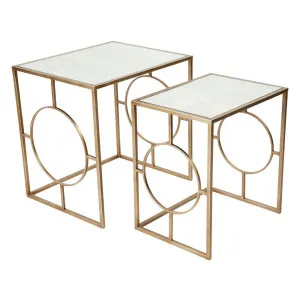 Melrose Nesting Side Tables by Cafe Lighting and Living, a Side Table for sale on Style Sourcebook
