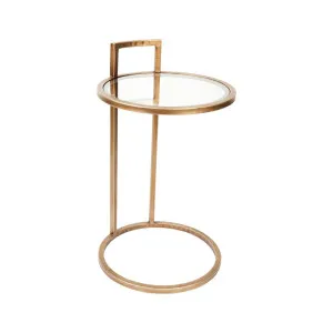 Maxie Side Table - Antique Gold by Cafe Lighting and Living, a Side Table for sale on Style Sourcebook