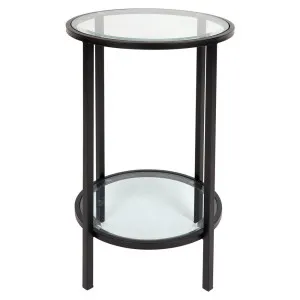 Cocktail Glass Petite Side Table - Black by Cafe Lighting and Living, a Side Table for sale on Style Sourcebook