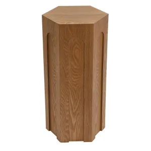 Winston Tall Side Table - Walnut by Cafe Lighting and Living, a Side Table for sale on Style Sourcebook