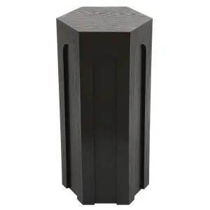 Winston Tall Side Table - Black by Cafe Lighting and Living, a Side Table for sale on Style Sourcebook
