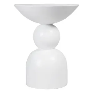 Ravello Side Table - White by Cafe Lighting and Living, a Side Table for sale on Style Sourcebook