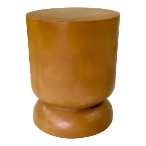 Milan Side Table - Terracotta by Cafe Lighting and Living, a Side Table for sale on Style Sourcebook