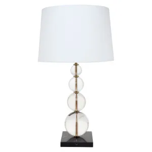 Gabrielle Crystal Table Lamp by Cafe Lighting and Living, a Table & Bedside Lamps for sale on Style Sourcebook