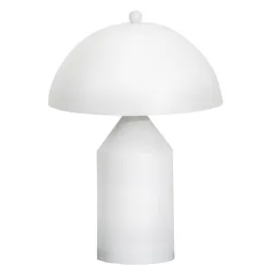 Lucas Table Lamp - White by Cafe Lighting and Living, a Table & Bedside Lamps for sale on Style Sourcebook