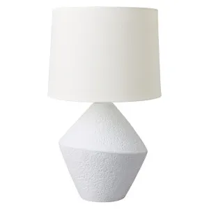 Cordoba Table Lamp - White by Cafe Lighting and Living, a Table & Bedside Lamps for sale on Style Sourcebook