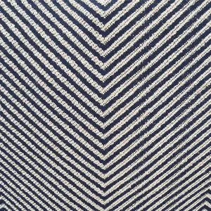 Chevron Upholstery Swatch - Blue Linen by Cafe Lighting and Living, a Fabrics for sale on Style Sourcebook