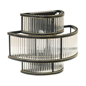 Fontaine Wall Sconce - Antique Black by Cafe Lighting and Living, a Wall Lighting for sale on Style Sourcebook